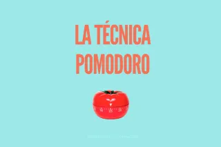¿Conoces la técnica Pomodoro?