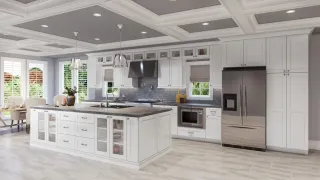 Slim Shaker Cabinets: Modern Style, Timeless Appeal