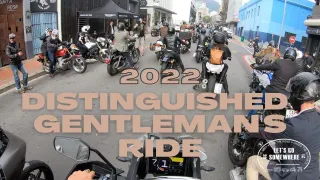 Distinguished Gentleman's Ride 2022 in Cape Town