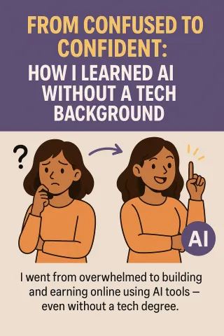 From Confused to Confident: How I Learned AI Without a Tech Background