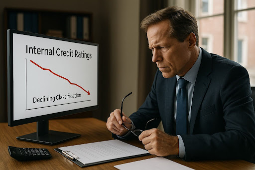 Confidence Cracks: Bank Loan Committees Are Quietly Reclassifying Borrowers