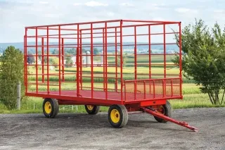 How to Safely Transport Large Equipment with a Hay Wagon