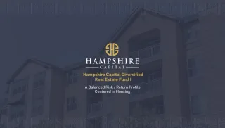 Hampshire Capital Unveils Diversified Real Estate Investment Fund