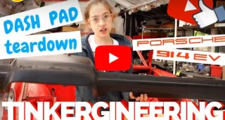 TINKERGINEERING Dash Pad Teardown, Time to remove the busted up dashed with some help from the 914 Community
