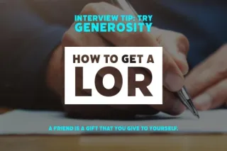How to get a LOR