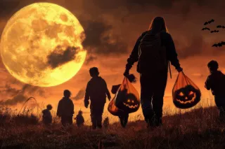 Halloween in Richmond, BC