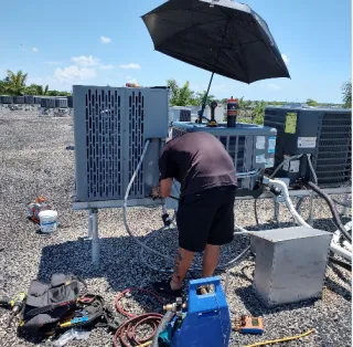 "Installing a Rooftop Condenser and Pancake Unit in Your Apartment" 🏢❄️DIY Guide