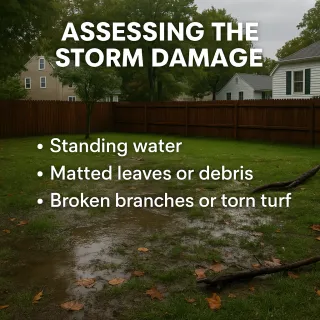 After the Columbus Day Storm: What South Jersey Lawns Really Need Right Now