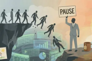 The Lemming Effect in Suits - When Systems Slowly Eat People