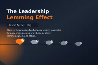 The Leadership Lemming Effect - Fabros Agency Blog