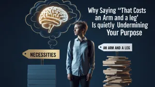 Why Saying ‘That Costs an Arm and a Leg’ Is Quietly Undermining Your Purpose