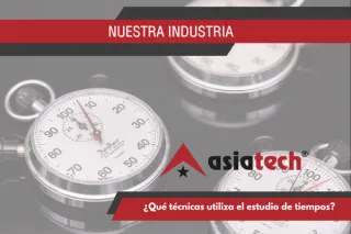 ¿Qué técnicas utiliza el estudio de tiempos?