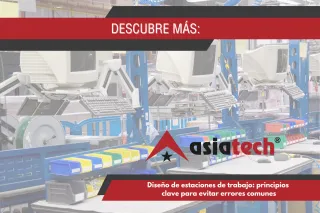 Diseño de estaciones de trabajo: principios clave para evitar errores comunes