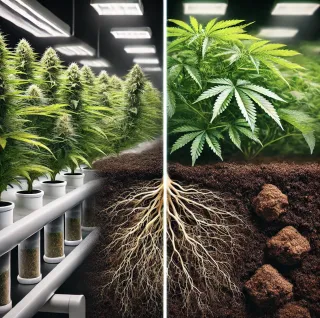 Hydroponics vs. Soil: Choosing the Right Growing Medium for Your Cannabis Setup