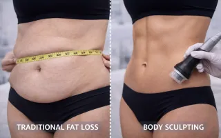 How Does Body Sculpting Compare to Traditional Fat Loss?