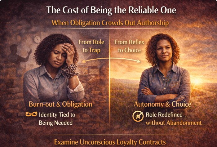 The Cost of Being the Reliable One