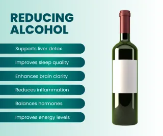 Benefits of Reducing Alcohol Intake