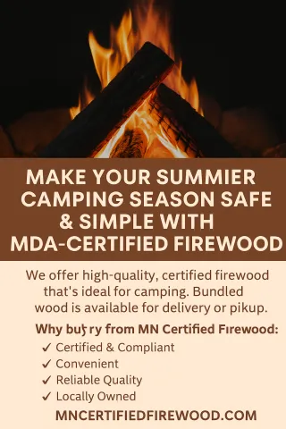 Why MDA Certified Firewood Is a Must for Your Summer Camping Trips