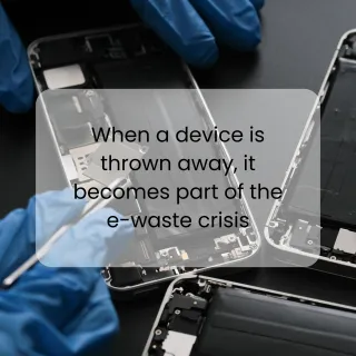 3. Repairing Your Device Helps the Environment