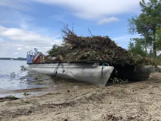 Barging on Lake of the Woods: The Ultimate Convenience