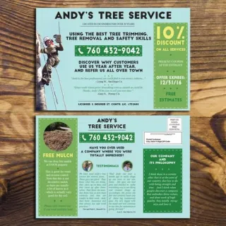Direct Mail & EDDM for Tree Service Contractors