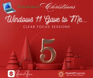 On the 4th Day of Christmas, Windows 11 Gave to Me...