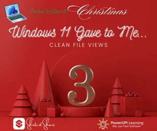 On the 3rd Day of Christmas, Windows 11 Gave to Me... 