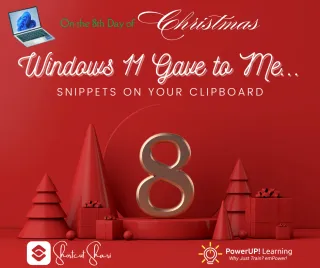 On the 8th Day of Christmas, Windows 11 Gave to Me…