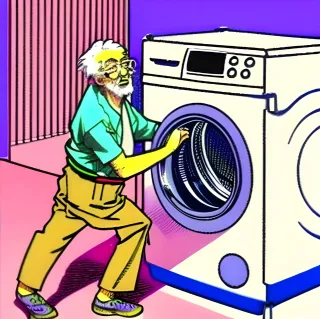 Hugh's Washing Machine Has No Water!