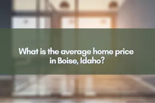 What is the average home price in Boise, Idaho?