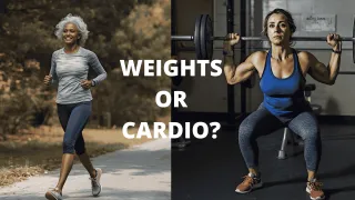 Weights or Cardio: What’s Better for Busy People Over 40?