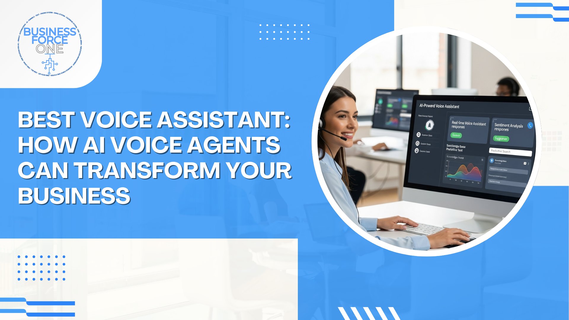 Best Voice Assistant for Business | Business Force One
