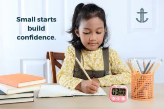 Helping Kids Start Hard Tasks With the 5 Minute Strategy