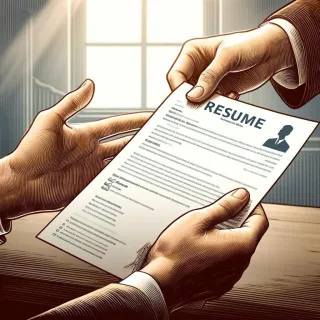 Day 2. Resume. Header