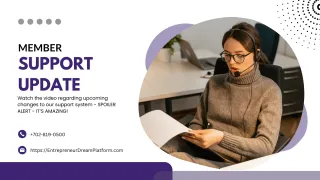 Update Concerning Support Channels