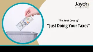 The Real Cost of "Just Doing Your Taxes" – Leaving Thousands on the Table
