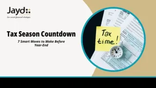 Don't Miss the Boat! Last-Minute Tax Strategies to Sail into 2025 

