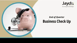 Why You Need an End-of-Quarter Financial Check-Up 