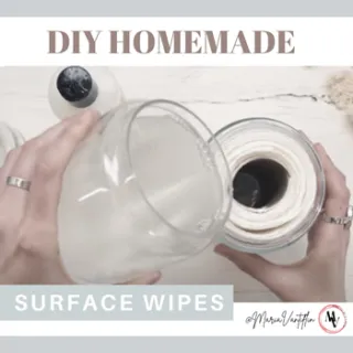 DIY HOMEMADE CLEANING WIPES