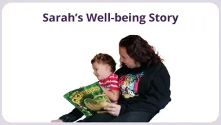 Sarah's Well-being Story