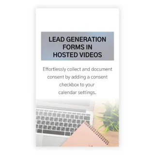 New Feature: Lead Generation Forms in Hosted Videos