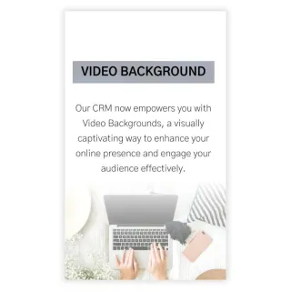 New Feature: Video Backgrounds