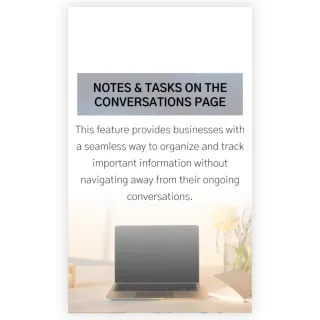 New Feature: Notes & Tasks On The Conversations Page