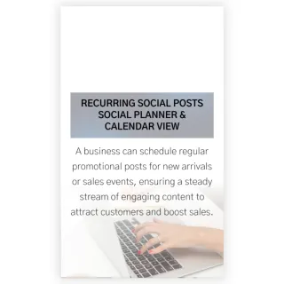 New Feature: Recurring Social Posts | Social Planner & Calendar View