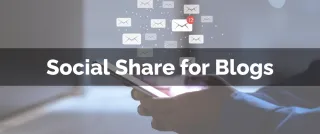 New Feature: Social Share for Blogs