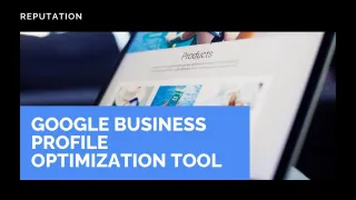 New Feature: Google Business Profile Optimization Tool