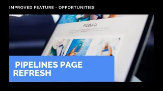Improved Feature: Pipelines Page Refresh