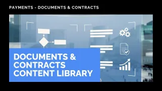 New Feature: Documents & Contracts Content Library