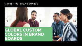 New Feature: Global Custom Colors in Brand Boards