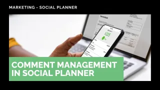 New Feature: Comment Management in Social Planner
